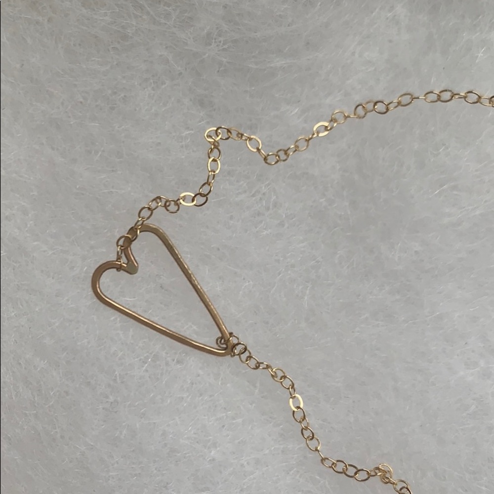 James Michelle - itty bitty heart necklace